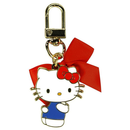 [Sanrio] Ribbon Metal Keychain Hello Kitty - Otaku Collectives