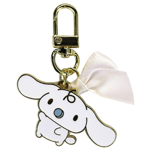 [Sanrio] Ribbon Metal Keychain - Milk - Otaku Collectives