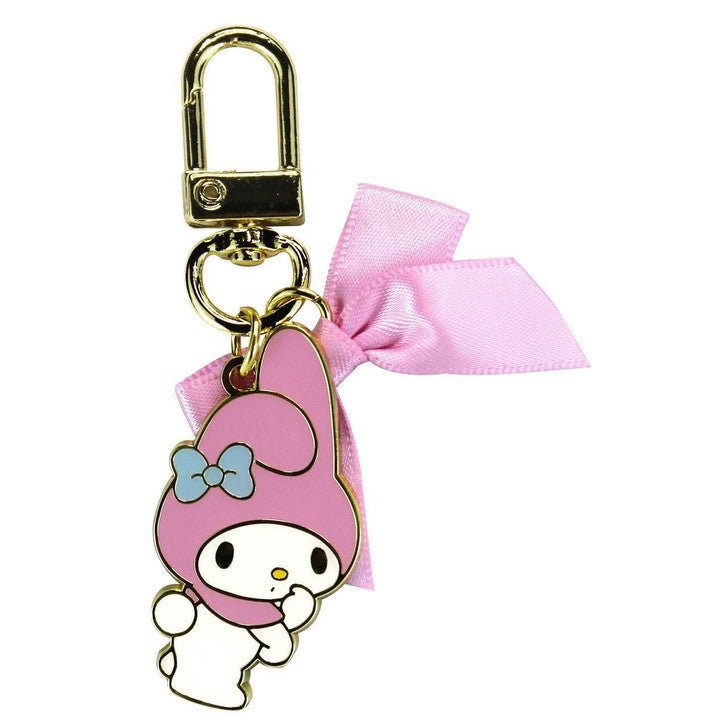 [Sanrio] Ribbon Metal Keychain - My Melody - Otaku Collectives