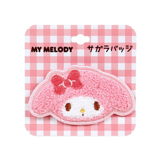 [Sanrio] Sagara Embroidery Badge - My Melody - Otaku Collectives