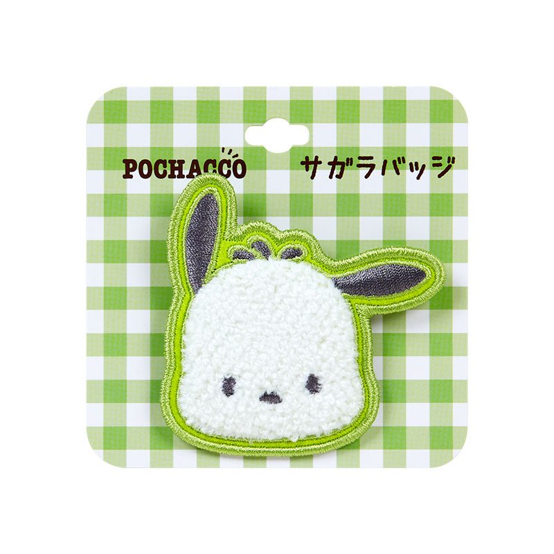 [Sanrio] Sagara Embroidery Badge - Pochacco - Otaku Collectives