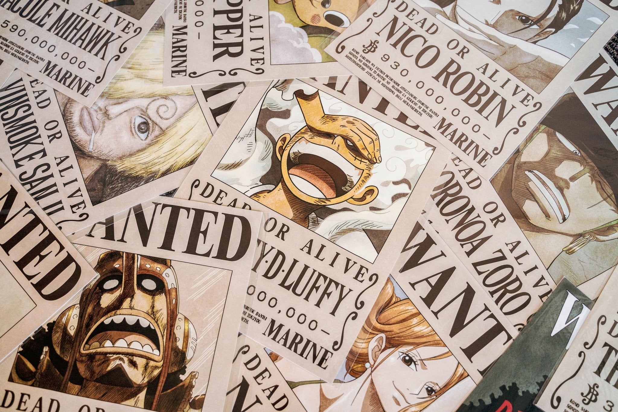 One Piece Roronoa Zoro 1.1B Berries Official Wanted Poster A3