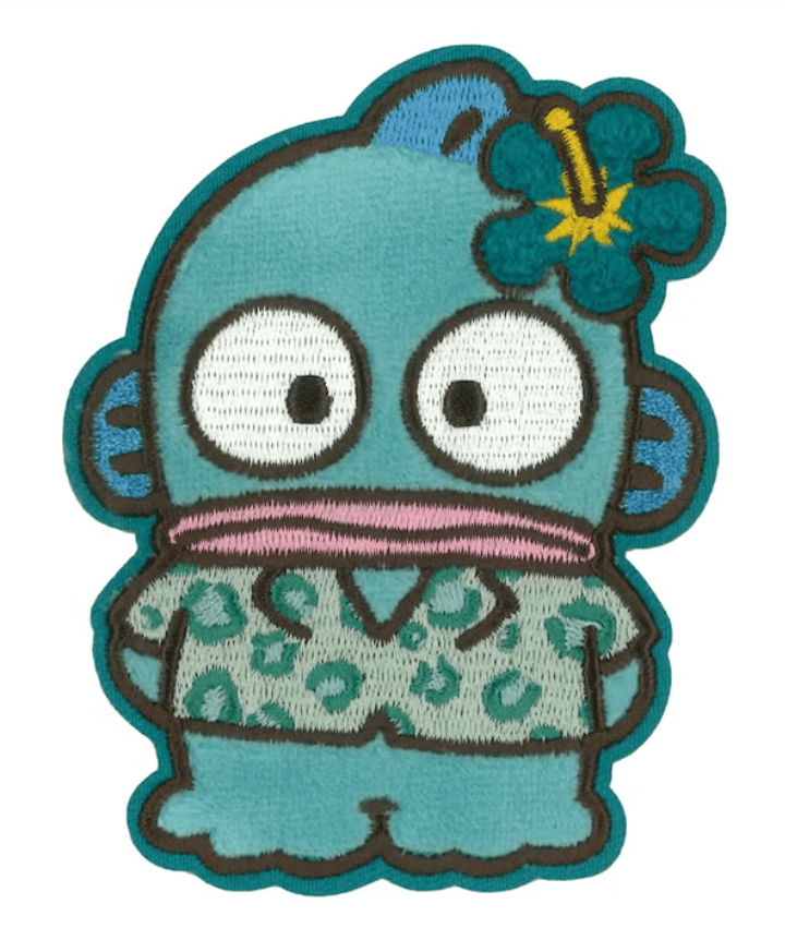 Siffler Sanrio Hangyodon Leopard Suitcase Sticker - Otaku Collectives