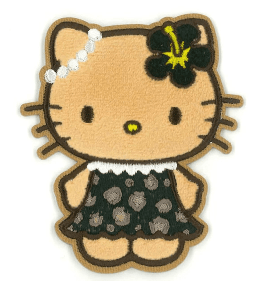 Siffler Sanrio Hello Kitty Black Leopard Suitcase Sticker - Otaku Collectives