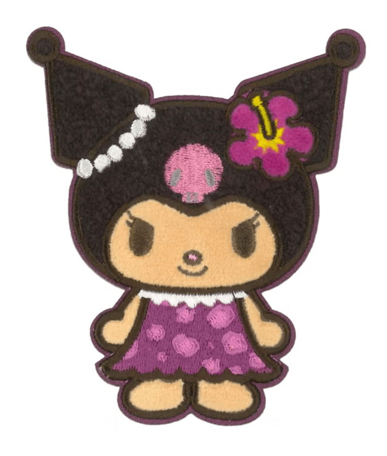 Siffler Sanrio Kuromi Leopard Suitcase Sticker - Otaku Collectives