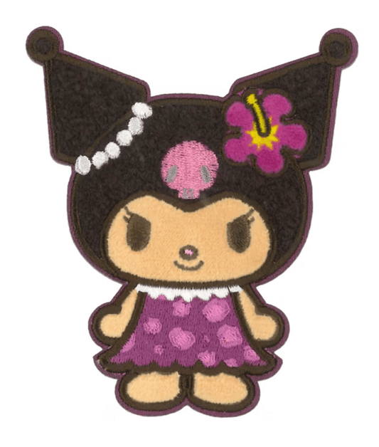Siffler Sanrio Kuromi Leopard Suitcase Sticker - Otaku Collectives