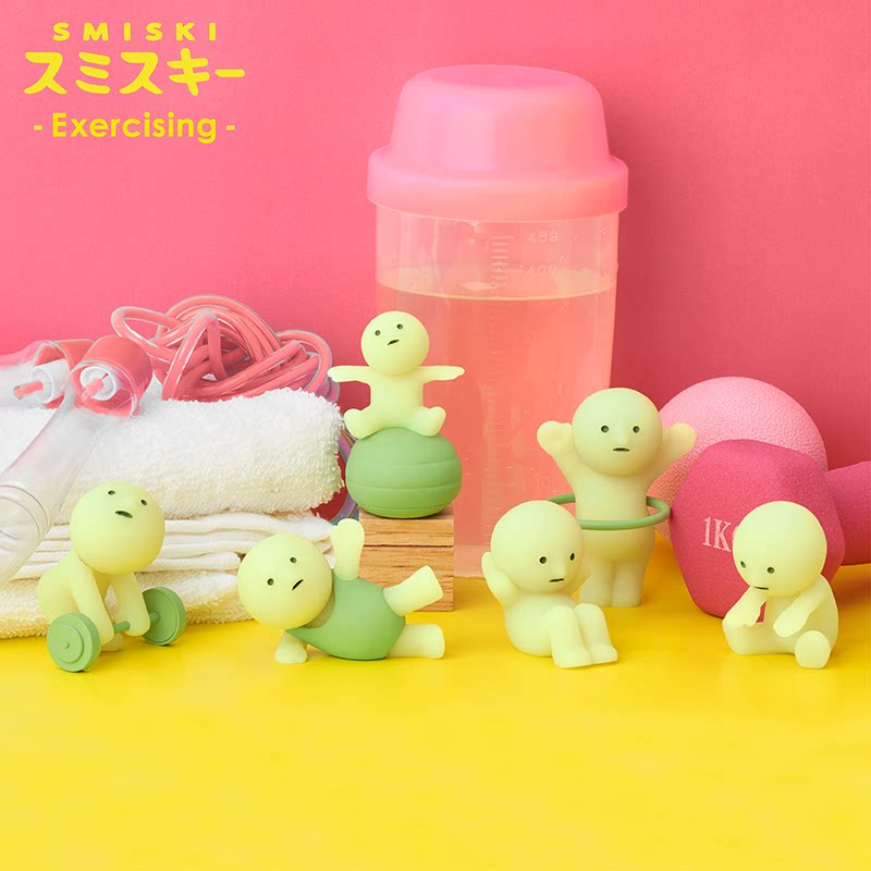 SMISKI Exercising Series Figure Blind Box - Collectible Fun