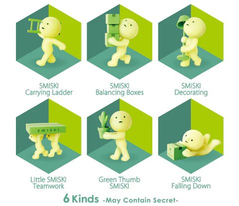 SMISKI Moving Series Figure Blind Box - Otaku Collectives