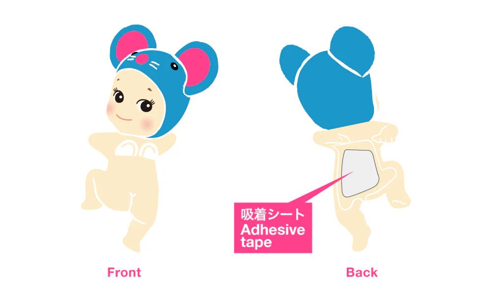 Sonny Angel HIPPERS Looking Back Series Figure Blind Box - Otaku Collectives