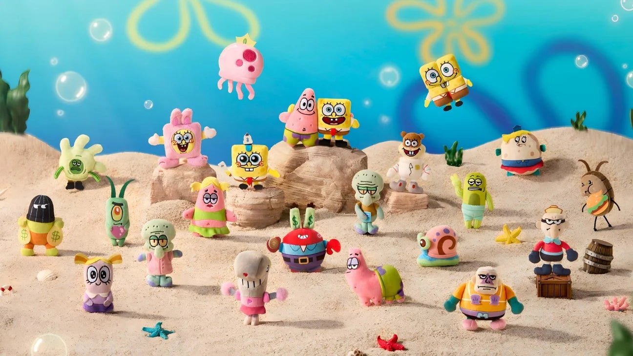 SpongeBob Heartbeat Encyclopedia Series Magnet Blind Box Figure - Otaku Collectives