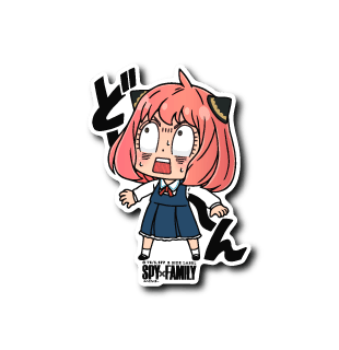 [Spy x Family] B-Side Label Sticker- Anya Forger (B) - Otaku Collectives