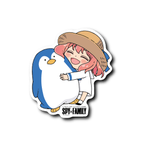 [Spy x Family] B-Side Label Sticker- Penguin Anya - Otaku Collectives