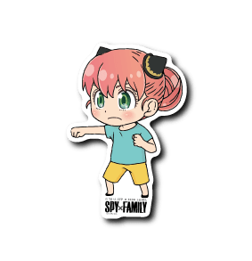 [Spy x Family] B-Side Label Sticker- Training Anya - Otaku Collectives