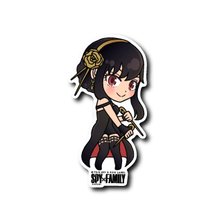 [Spy x Family] B-Side Label Sticker- Yor Forger - Otaku Collectives