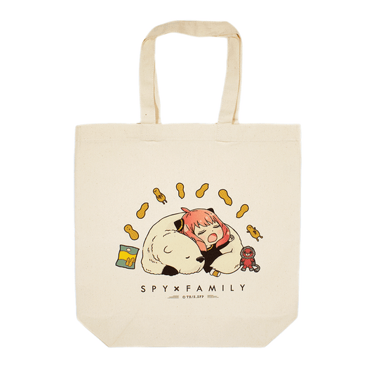 [Spy x Family] B-Side Label Tote Bag- Anya & Bond (B) - Otaku Collectives