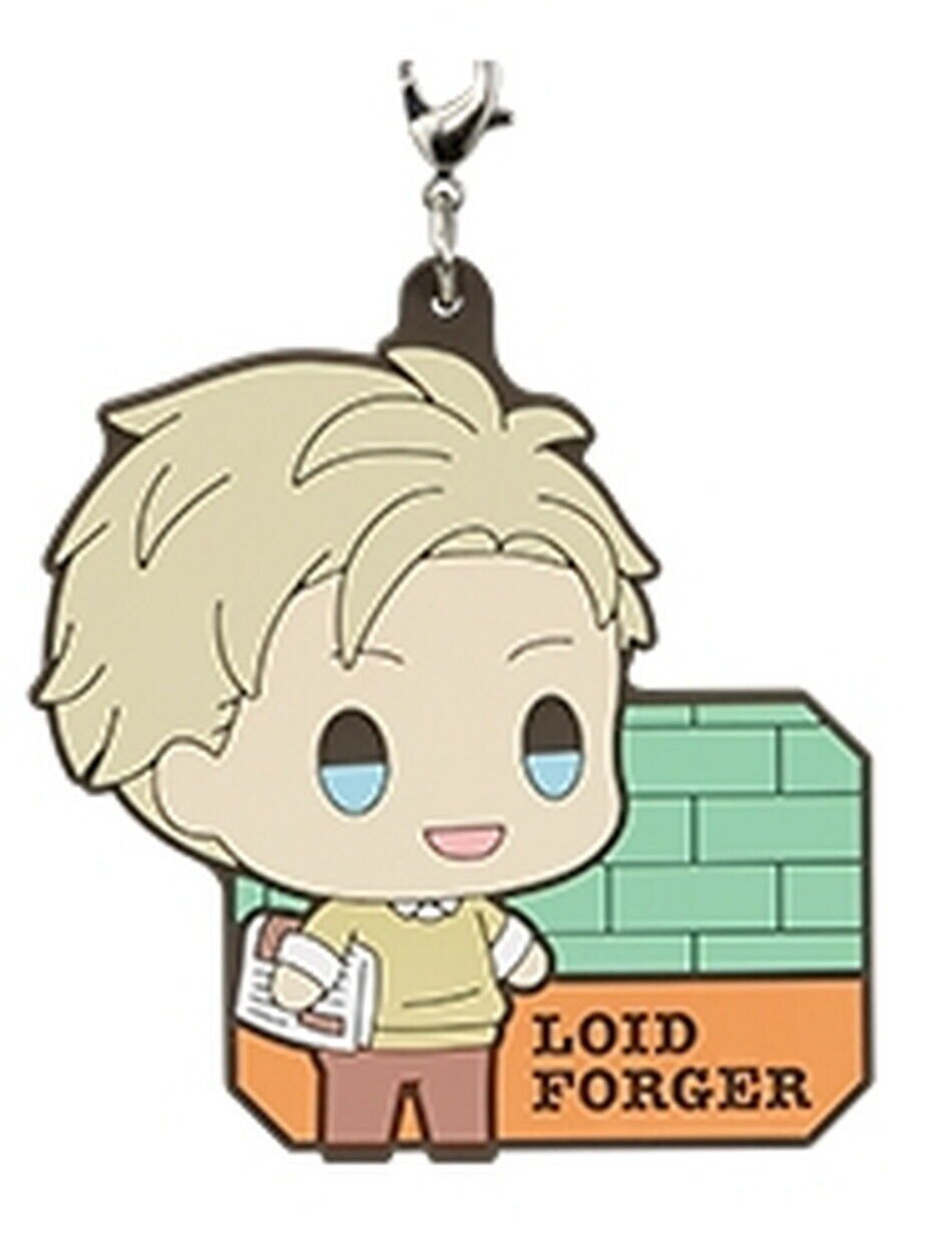 [Spy x Family] Loid Forger (B) Ichibansho - Lovely Ordinary Days - Rubber Key Chain Mascot - Otaku Collectives