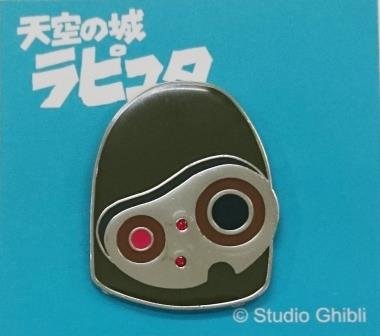 [Studio Ghibli] Castle in the Sky Robot Soldier Close - Up Pin - Otaku Collectives