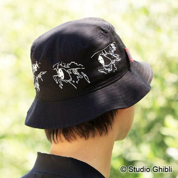 [Studio Ghibli] Embroidered Spirited Away NEW ERA Collaboration Bucket Hat (Size: M/L) - Otaku Collectives