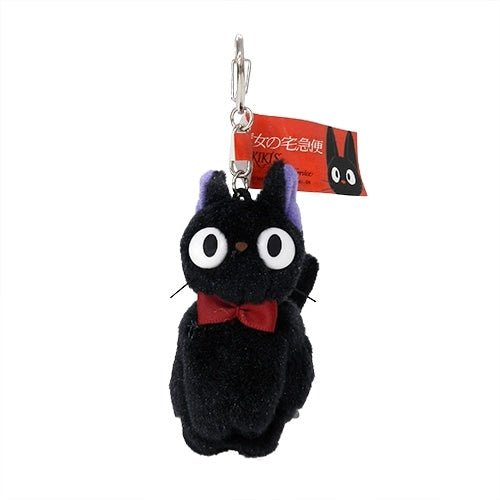 [Studio Ghibli] Kiki's Delivery Service Fluffy Keychain Jiji - Otaku Collectives