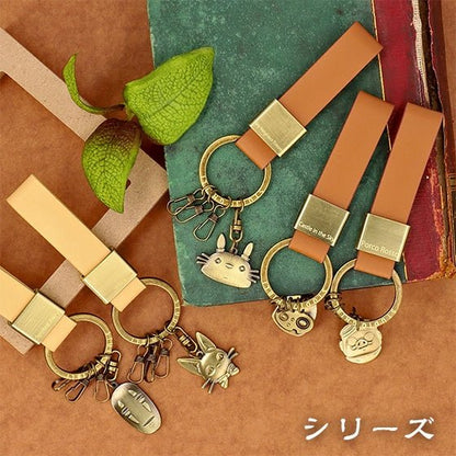 [Studio Ghibli] Kiki's Delivery Service Genuine Leather Key Ring - Jiji - Otaku Collectives