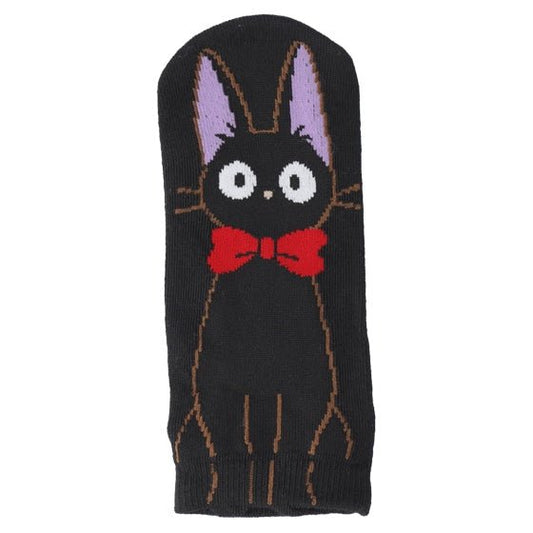 [Studio Ghibli] Kiki's Delivery Service Jiji Puppet Socks 090 23 - 25cm (Black) - Otaku Collectives