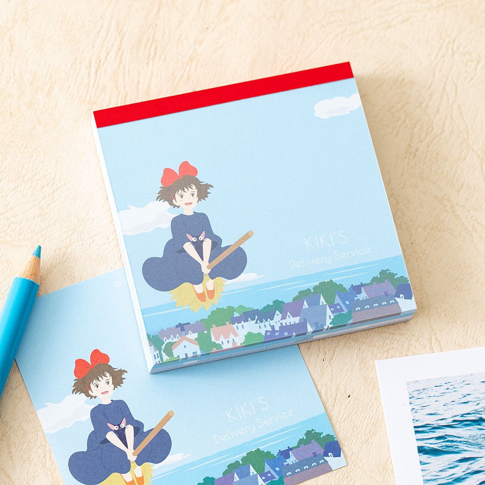 [Studio Ghibli] Kiki's Delivery Service Memo Pad Flying Kiki - Otaku Collectives