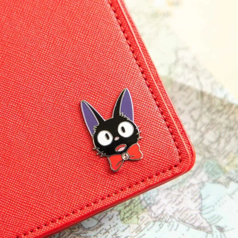 Studio Ghibli Kiki’s Delivery Service Passport Holder – Anime Travel Wallet with Card Slots (Jiji) - Otaku Collectives