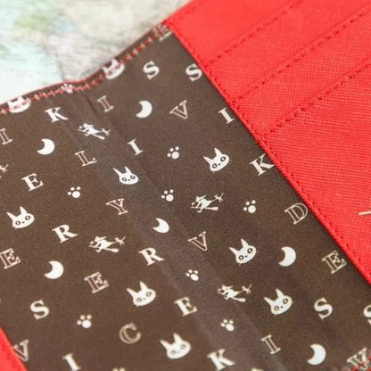 Studio Ghibli Kiki’s Delivery Service Passport Holder – Anime Travel Wallet with Card Slots (Jiji) - Otaku Collectives
