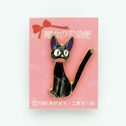 Studio Ghibli Kiki’s Delivery Service Pin Badge – Jiji Collectible Metal Pin - Otaku Collectives