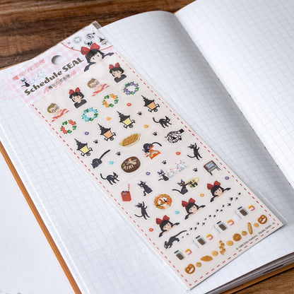 Studio Ghibli Kiki’s Delivery Service Schedule Stickers – Compact Planner Decoration Sheet - Otaku Collectives