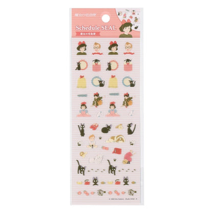 Studio Ghibli Kiki’s Delivery Service Schedule Stickers – Planner & Calendar Decoration Set - Otaku Collectives