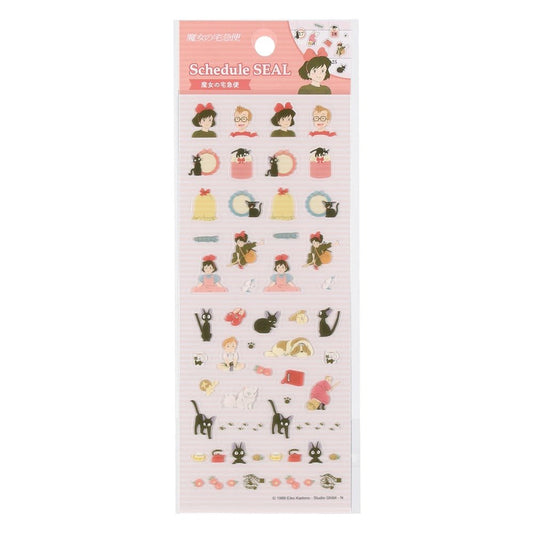 Studio Ghibli Kiki’s Delivery Service Schedule Stickers – Planner & Calendar Decoration Set - Otaku Collectives