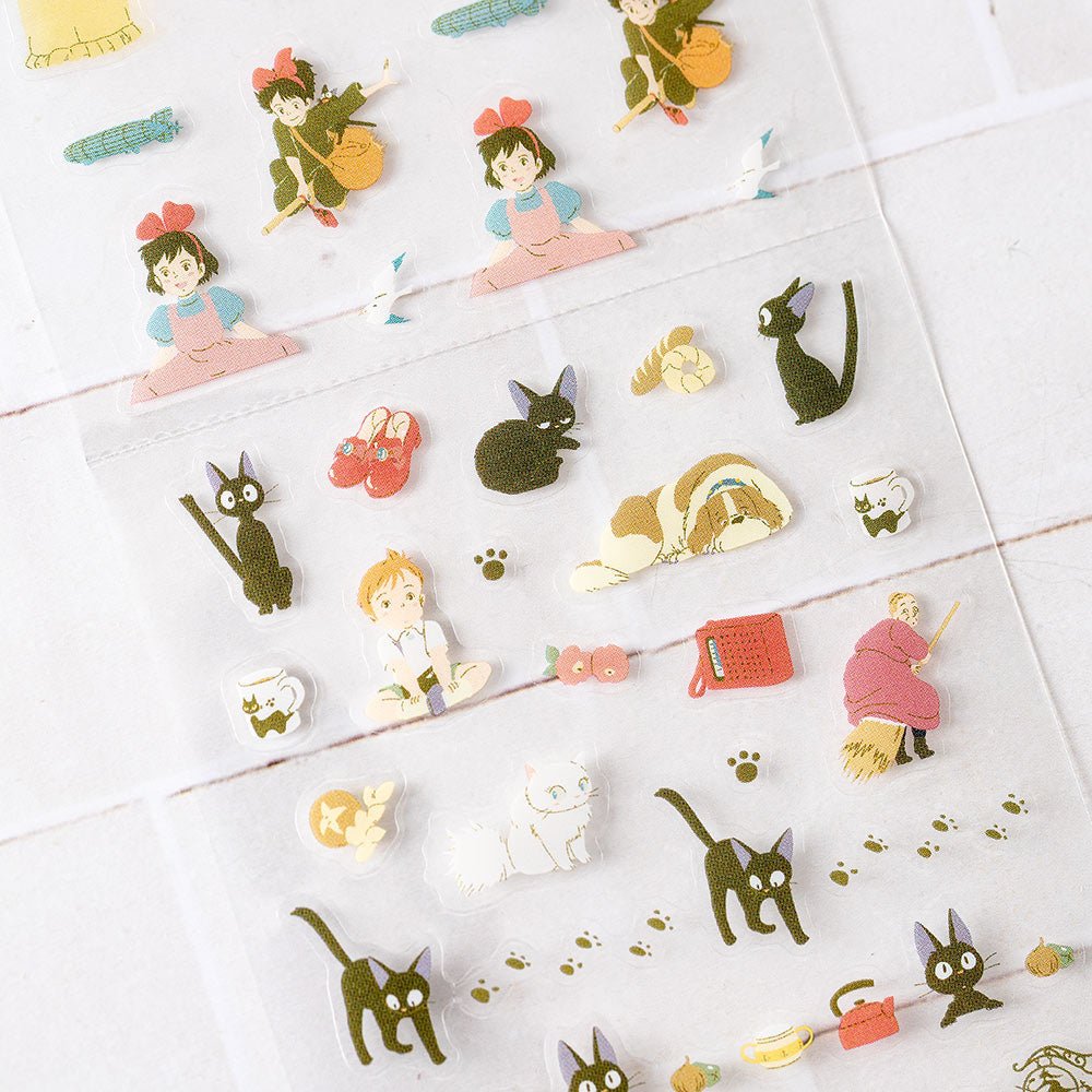 Studio Ghibli Kiki’s Delivery Service Schedule Stickers – Planner & Calendar Decoration Set - Otaku Collectives