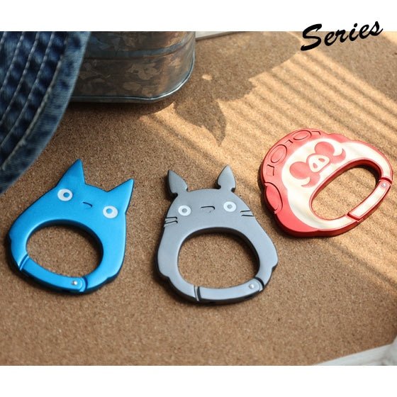 [Studio Ghibli] My Neighbor Totoro Face Carabiner Big Totoro - Otaku Collectives