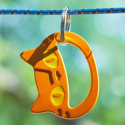 [Studio Ghibli] My Neighbor Totoro Face Carabiner Cat Bus Orange - Otaku Collectives