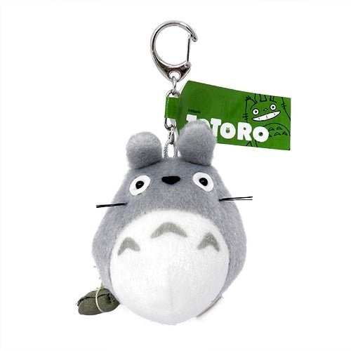 [Studio Ghibli] My Neighbor Totoro Fluffy Keychain Big Totoro Souvenir Holder - Otaku Collectives