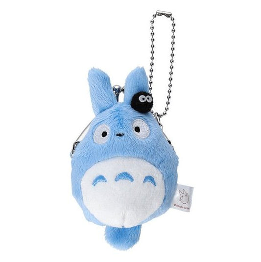 [Studio Ghibli] My Neighbor Totoro Fluffy Plush Keychain Mini Pouch - Otaku Collectives