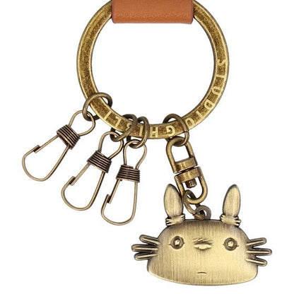 [Studio Ghibli] My Neighbor Totoro Genuine Leather Key Ring Totoro - Otaku Collectives