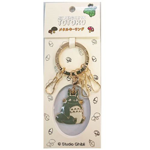 [Studio Ghibli] My Neighbor Totoro Metal Key Ring Big Totoro A - Otaku Collectives