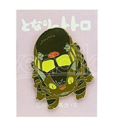 [Studio Ghibli] My Neighbor Totoro Metal Pin Cat Bus 2 - Otaku Collectives