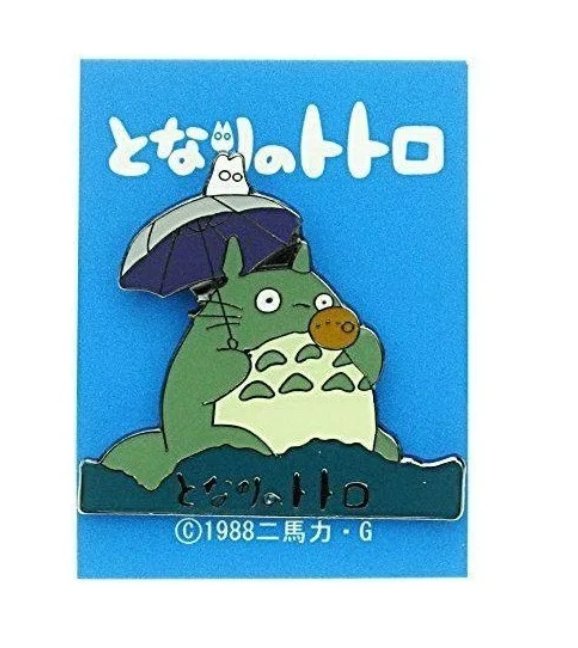 [Studio Ghibli] My Neighbor Totoro Metal Pins Big Totoro Ocarina - Otaku Collectives