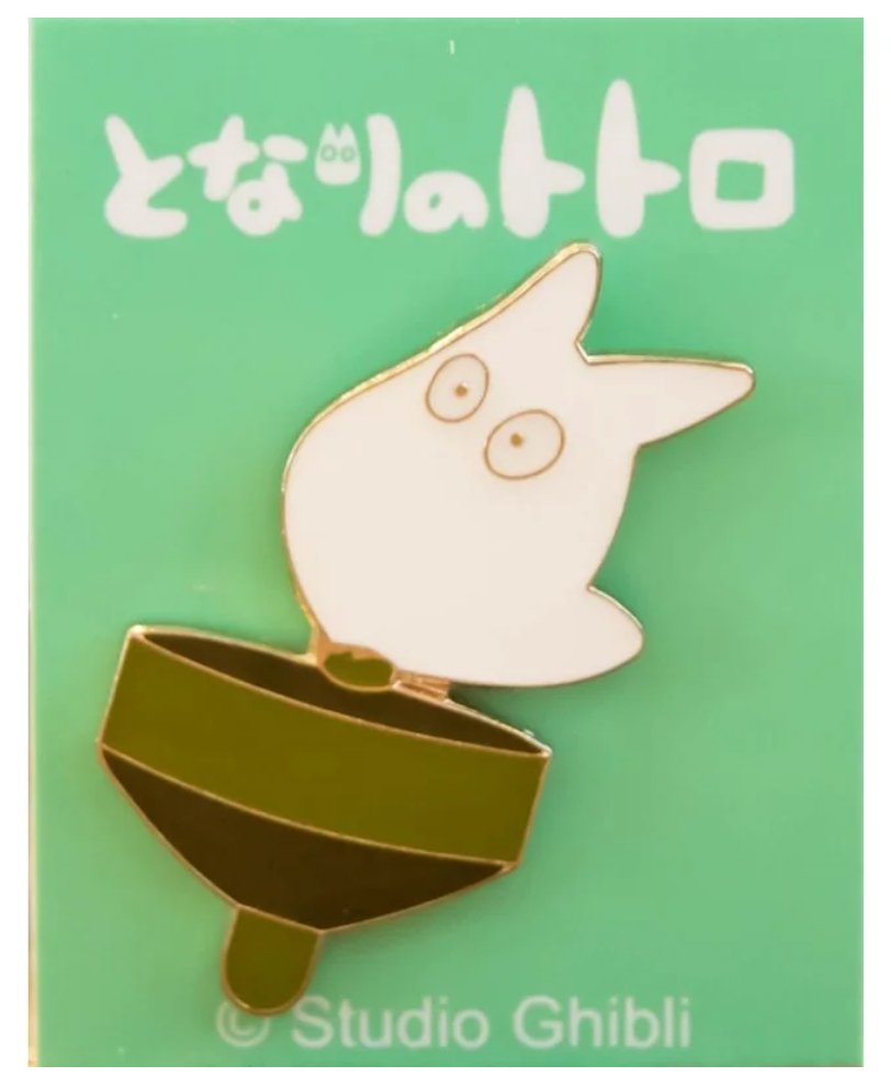 [Studio Ghibli] My Neighbor Totoro Metal Pins Small Totoro on Top - Otaku Collectives