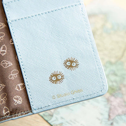 Studio Ghibli My Neighbor Totoro Passport Holder – Anime Travel Wallet with Card Slots (Totoro – Blue Version) - Otaku Collectives