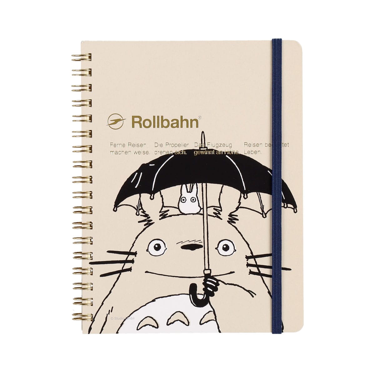 [Studio Ghibli] My Neighbor Totoro Rollbahn Pocket Memo L (Beige) - Otaku Collectives