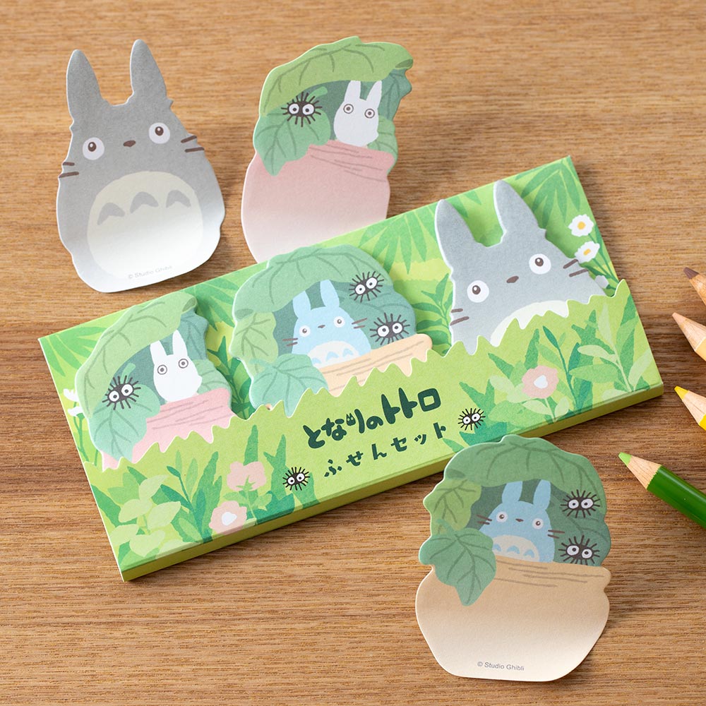 [Studio Ghibli] My Neighbor Totoro Sticky Notes Memo Pad Set - Otaku Collectives