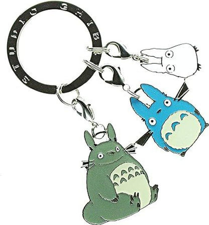 [Studio Ghibli] My Neighbor Totoro Triple Key Ring - Otaku Collectives