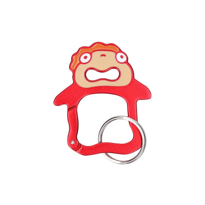 [Studio Ghibli] Ponyo on the Cliff Face Carabiner Ponyo - Otaku Collectives