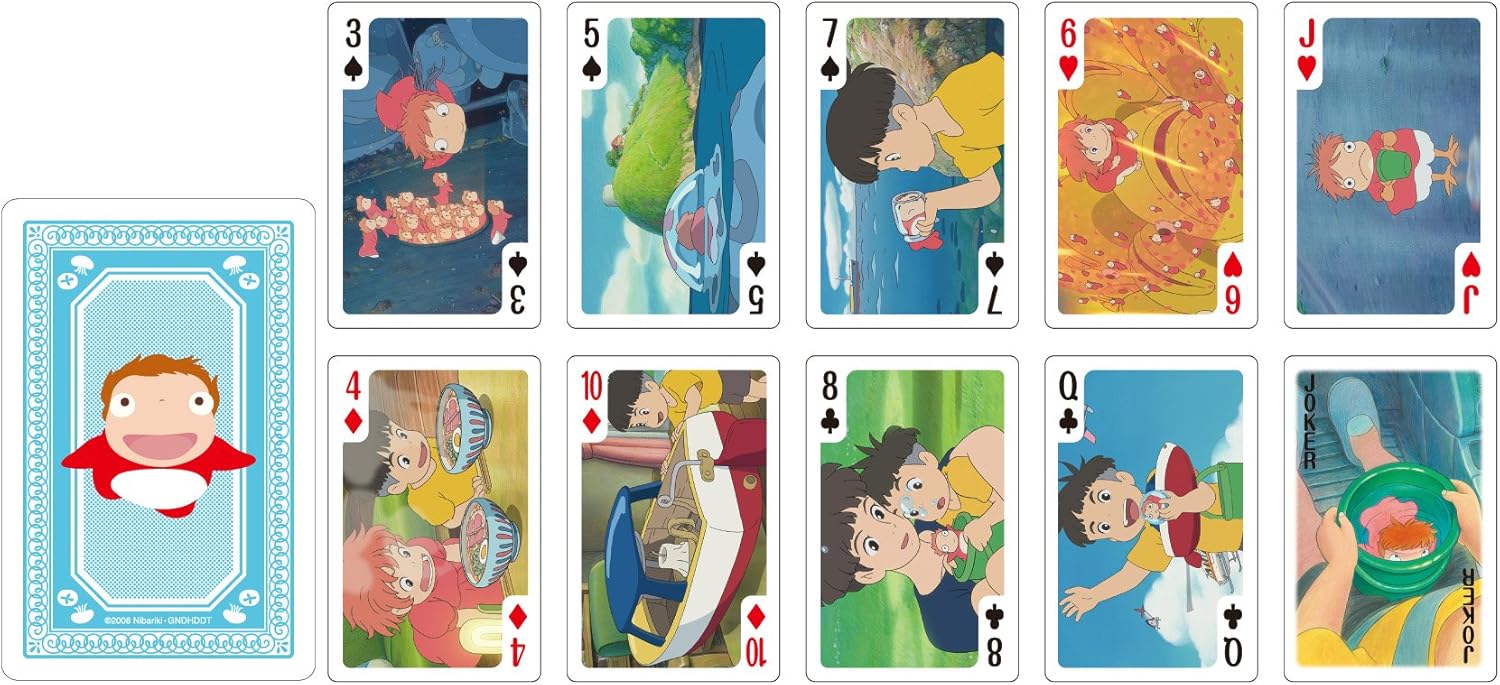 [Studio Ghibli] Ponyo Playing Cards - Otaku Collectives