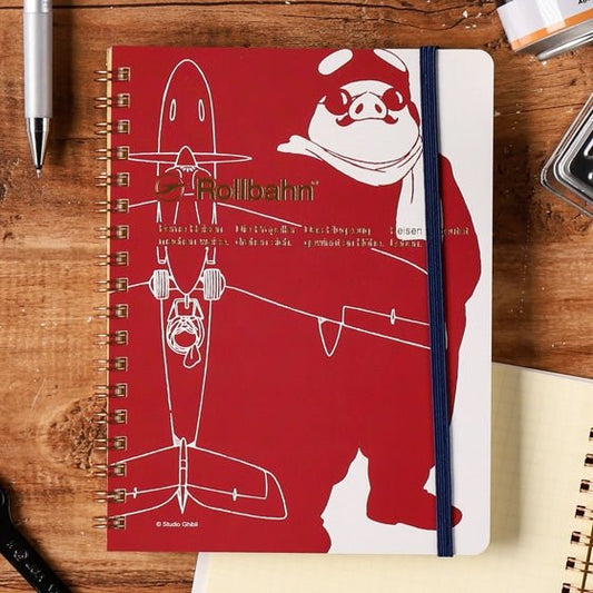 [Studio Ghibli] Porco Rosso Rollbahn Memo L with Pocket - Otaku Collectives