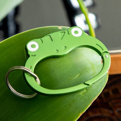 [Studio Ghibli] Spirited Away Face Carabiner Green Frog - Otaku Collectives